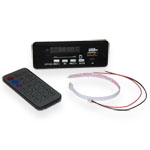 Фронтальная панель ZTV-CT02C + B MP3/FM/USB/SD,MMCcard/AUX/BT/пульт, китайский