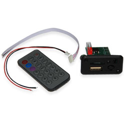 Фронтальная панель ZTV-CT09 MP3/USB/TF (Micro SD)card/пульт