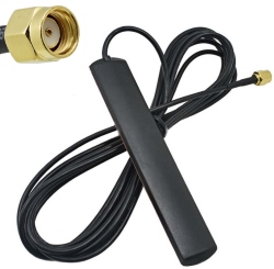 Антенна GSM 900/1800MHZ RP-SMA Male 3dBi 3m cable