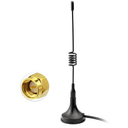 Antenna GSM 900/1800MHZ SMA Male L = 121mm 5dBi 3m cable