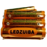 Батарейка LR03 AAA, Alkaline, LEDZUIBA<draft/> LR03 AAA, Alkaline, LEDZUIBA