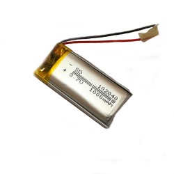  Li-pol battery 102040P , 900 mAh 3.7V with protection board