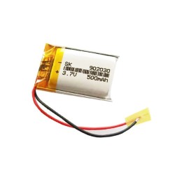  Li-pol battery 902030P , 500mAh 3.7V with protection board