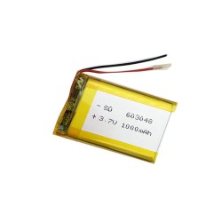 Li-pol аккумулятор 603048P , 950 мА/ч 3.7V с платой защиты