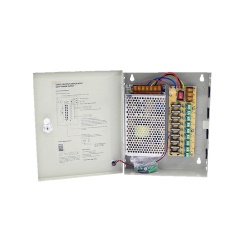  Power supply in box  12V 5A 9CH with Superpower lock