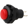 Button R13-502 momentary OFF- (ON), Red