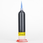  Polyurethane black glue, 30 ml syringe.