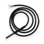 temperature sensor DS18B20+in met. case with silicone cable 1m