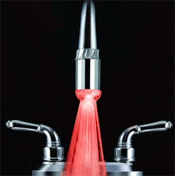  Faucet sprayer with LED indication 8001-A2