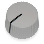 Potentiometer Knob<gtran/> 1083 White 6.4mm<gtran/>