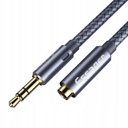 Cable Audio 1m 3.5/3.5mm jack extension male-female
