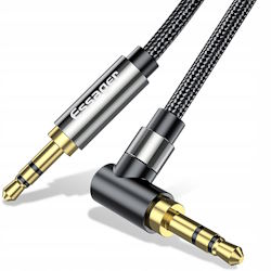Cable Audio 1.5m, 3.5mm/3.5mm plug-to-plug angled