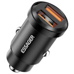 USB-зарядка для авто ESSAGER 2xQC2.0 30W