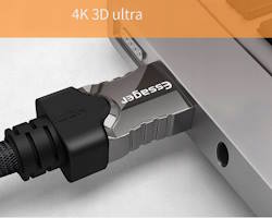 Cable HDMI to HDMI V2.0 4K 3m black