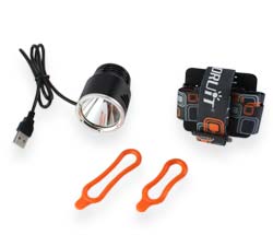 Фонарь наголовно-велосипедный BORUIT T6 5V USB LED для подключения к PowerBank