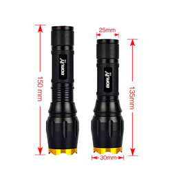 Flashlight manual  Z19 CREE T6 with focus adjustment