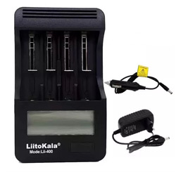  LiitoKala charger  Lii-400 for Li-ion batteries