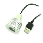 Ультрафіолетова лампа USB<gtran/> UV-LED-1  [5В, 1Вт, 360-395нм]<gtran/>