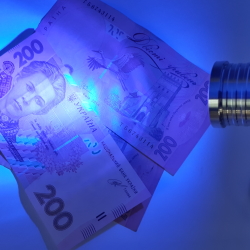 Ультрафіолетова лампа USB UV-LED-1  [5В, 1Вт, 360-395нм]