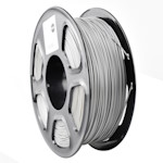 Plastic filament PETG 1.75mm color Gray 1 kg