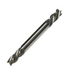 End milling cutter 3-lead Р6М5 d = 5.0mm double-sided