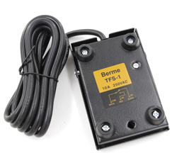 Monostable foot pedal  TFS-1 10A 250VAC metal+1m cable