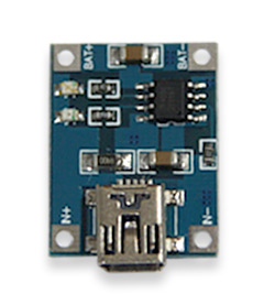 Модуль Контроллер заряда Li-Ion  Mini USB 5V 1A
