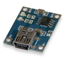 Модуль Контроллер заряду Li-Ion  Mini USB 5v 1a