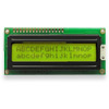 LCD1602L 5V символьный дисплей  Желто-зеленый фон