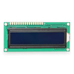 LCD1602A 5V символьный дисплей синий фон
