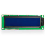 Goodview LCD JXD1602E BLW, великі символи<gtran/>