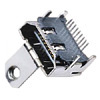 Connector HDMI-05C socket for DIP board with fastening