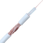 Antenna cable  RG-2.4C2V (0.4CU+2.4PE+48/0.12CU) 3.8mm white