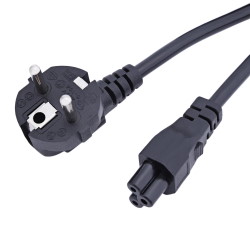 Power cable 3m 3x0.75mm2 to LAPTOP