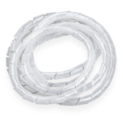 Спиральный бандаж d=25 mm. (10 метров) белый