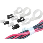 Скоба для кабеля YZR-3.3 Белая