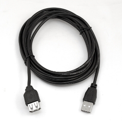 Кабель USB2.0 AM/AF, удлинитель 1.8м