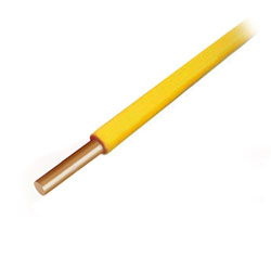 Провод монтажный НВМ1 0,12 мм2 желтый