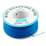 Installation wire  PVC AWG 28 single core Blue, coil 180m.