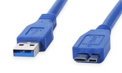 Cable USB3.0 AM/BM micro-USB 3.0 0.3m