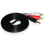 Cable<gtran/> Audio 1.5m, 3.5mm (jack)/2xRCA (tulip)<gtran/>