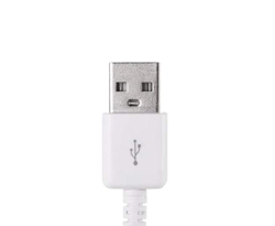 Кабель USB 2.0 AM/BM micro-USB 0.85м білий PVC