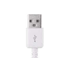 Cable  USB 2.0 AM/BM micro-USB 0.85m white TPE