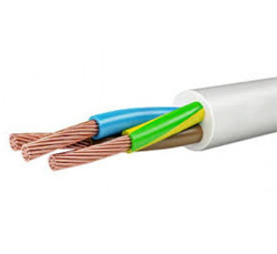 Power cable PVA 3x4.0 white