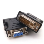 Adapter DVI-I 24+5 - VGA 15 (male-female) black