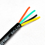 Signal cable<gtran/> H05SS-F 4x0.3mm2 silicone flexible<gtran/>