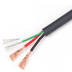 Кабель сигнальний USB cable 2х(40*0.08)+2x(7*0.127) black PUR