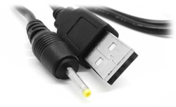 Cable USB2.0 ->power supply line 2.5/0.7