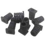 Flexible cable gland XD-09 5mm Black