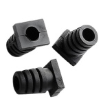 Flexible cable gland XDC-14 6mm Black